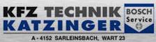 KFZ-Technik Katzinger GmbH, Sarleinsbach Öffnungszeiten
