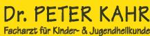 Dr. Peter Markus Kahr Kinderarzt, Innenstadt, Linz - Öffnungszeiten