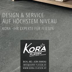 KORA Fliesen Rainer & Komutzki OG, Ramsau im Zillertal Öffnungszeiten