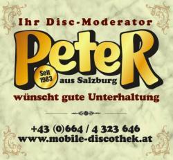 Mobile Discothek Dj Peter - a Musi Die Jeden G'foit Für Jung und Oit, Wals-Siezenheim Öffnungszeiten