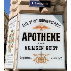 Apotheke "Zum heiligen Geist" Mag. pharm. Dr. Sylvia Salamon KG, Wien Öffnungszeiten