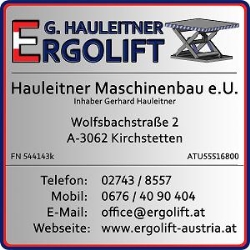 Hauleitner Maschinenbau e.U., Kirchstetten Öffnungszeiten