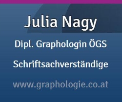 Julia Nagy Dipl. Graphologin ÖGS Schriftsachverständige, Währing, Wien - Öffnungszeiten