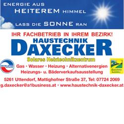 Haustechnik Daxecker Gas - Wasser - Heizung, Höfen Öffnungszeiten