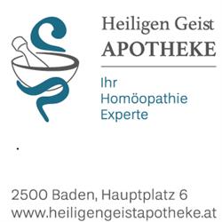 Heiligen Geist Apotheke KG, Baden Öffnungszeiten