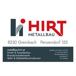 Metallbau Hirt GmbH & Co KG, Greinbach Öffnungszeiten