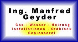 Ing. Manfred Geyder, Zistersdorf Öffnungszeiten