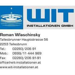 Wlaschinsky Roman - WIT Installationen GmbH, Tallesbrunn Öffnungszeiten