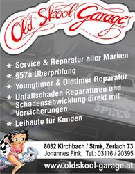 Fink Johannes - OLD SKOOL GARAGE, Kirchbach in Steiermark Öffnungszeiten