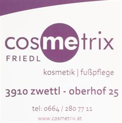 Irene Friedl - Cosmetrix Irene Friedl, Zwettl Öffnungszeiten