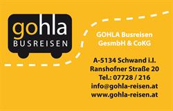 Busreisen Gohla GmbH & Co KG, Schwand im Innkreis Öffnungszeiten