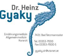 Heinz Gyaky Arzt Für Allgemeinmedizin, Bad Tatzmannsdorf Öffnungszeiten