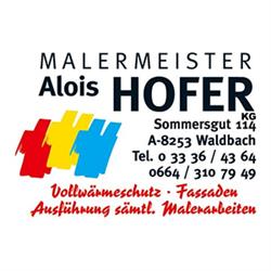 Hofer Alois KG, Waldbach Öffnungszeiten