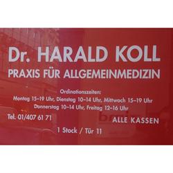 Dr. Harald Koll, Währing, Wien - Öffnungszeiten
