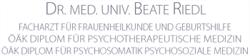 Riedl Beate Dr med univ, Salzburg Öffnungszeiten