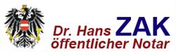 Notar - Dr. Hans Zak, Ebreichsdorf Öffnungszeiten
