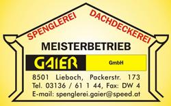 Gaier GmbH, Graz-Umgebung, Lieboch - Öffnungszeiten