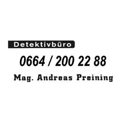 Detektivbüro Mag. Andreas Preining, Linz Öffnungszeiten