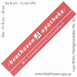 Beethoven-Apotheke Mag. Pharm.welzel KG, Döbling, Wien - Öffnungszeiten