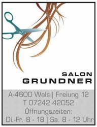 Friseur Grundner OG, Wels Öffnungszeiten