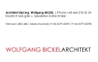 Architekt Di Wolfgang Bickel, Bregenz, Alberschwende - Öffnungszeiten