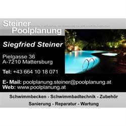 Steiner Siegfried - Schwimmbecken, Pools u Schwimmbadzubehör, Mattersburg Öffnungszeiten