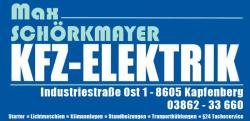 Autoelektrik Max Schörkmayer, Kapfenberg, Kapfenberg - Öffnungszeiten