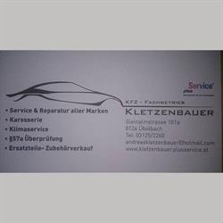 KFZ Kletzenbauer GmbH, Übelbach Öffnungszeiten