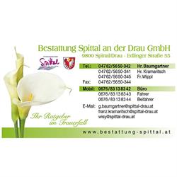 Bestattung Spittal an der Drau GmbH, Öffnungszeiten
