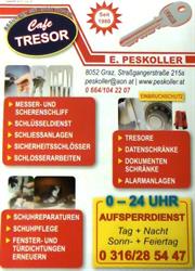 Schuh- und Schlüsseldienst Engelbert PESKOLLER, Wetzelsdorf, Graz - Öffnungszeiten