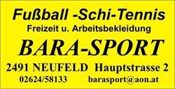 BS-Bara Sport F W Barisich, Neufeld an der Leitha Öffnungszeiten
