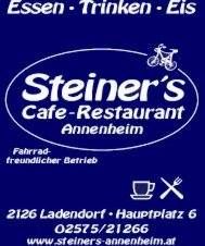 Cafe-Restaurant Steiner, Ladendorf Öffnungszeiten