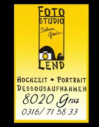 Fotostudio Lend Inh Sabine Grün, Lend, Graz - Öffnungszeiten