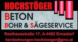 Hochstöger Beton Bohr & Sägeservice, Ennsdorf Öffnungszeiten