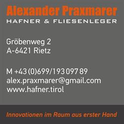 Alexander Praxmarer Hafner und Fliesenleger, Rietz Öffnungszeiten