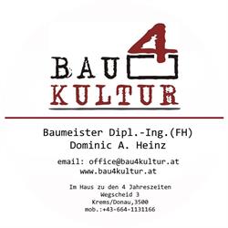 BAU4KULTUR - Bmstr.DI(FH) Dominic HEINZ, Krems an der Donau Öffnungszeiten