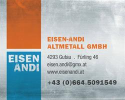 Eisen-Andi Altmetall GmbH, Gutau Öffnungszeiten