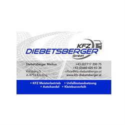 KFZ Diebetsberger GmbH, Kopfing im Innkreis Öffnungszeiten