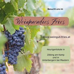 Weinparadies FRIES KG, Zöbing Öffnungszeiten