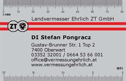 Landvermesser Ehrlich ZT GmbH - DI Stefan Pongracz, Oberwart Öffnungszeiten
