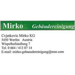 Mirko Gebäudereinigung - Cvjetkovic Mirko KG, Werfen Öffnungszeiten