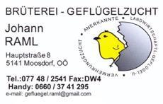 Brüterei RAML Ges.m.b.H., Moosdorf Öffnungszeiten