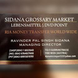 SIDANA Handels KG, Wien Öffnungszeiten