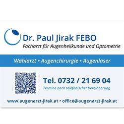 Dr. Paul Jirak, Linz Öffnungszeiten