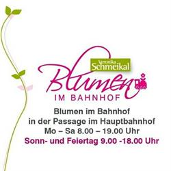 Blumen im Bahnhof Veronika Schmeikal, Salzburg Öffnungszeiten