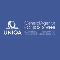 UNIQA GeneralAgentur Königsdorfer & Kfz Zulassungsstelle, Hofkirchen im Mühlkreis Öffnungszeiten