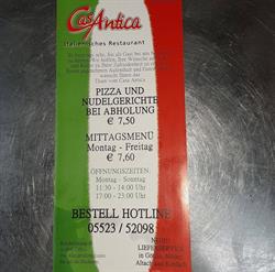 Restaurant Casa Antica, Götzis Öffnungszeiten