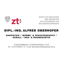 Oberhofer Alfred Dipl.Ing. ZT, Innsbruck Öffnungszeiten