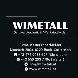 Wimetall - Schweißtechnik und Werkstattbedarf, Buch Öffnungszeiten