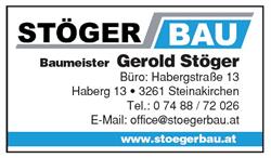 Gerold Stöger, Steinakirchen am Forst Öffnungszeiten